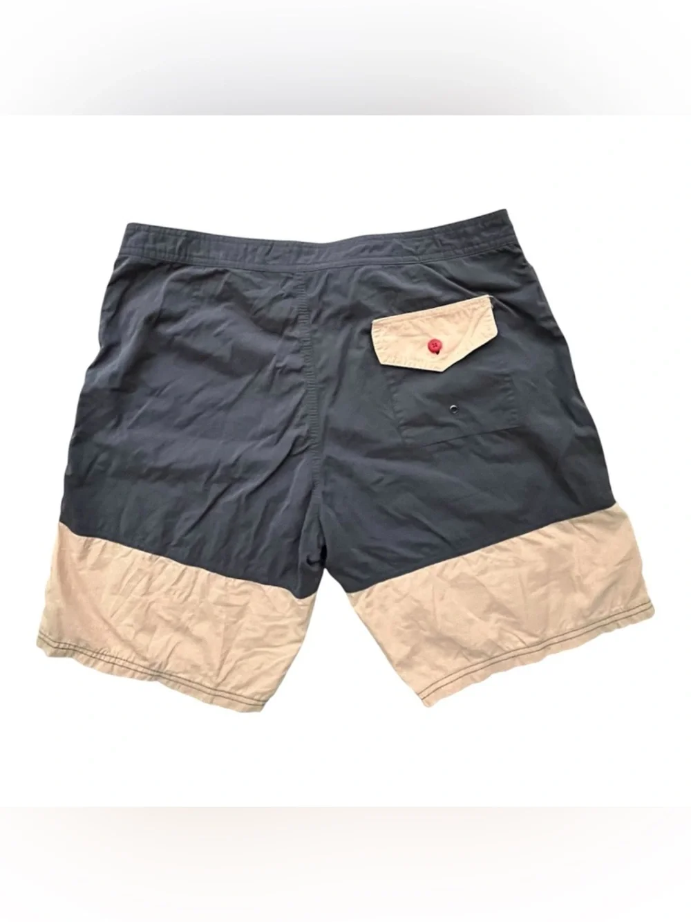 Katin Men's Gray and Peach Obispo Colorblock Board Shorts - Picture 2 of 5